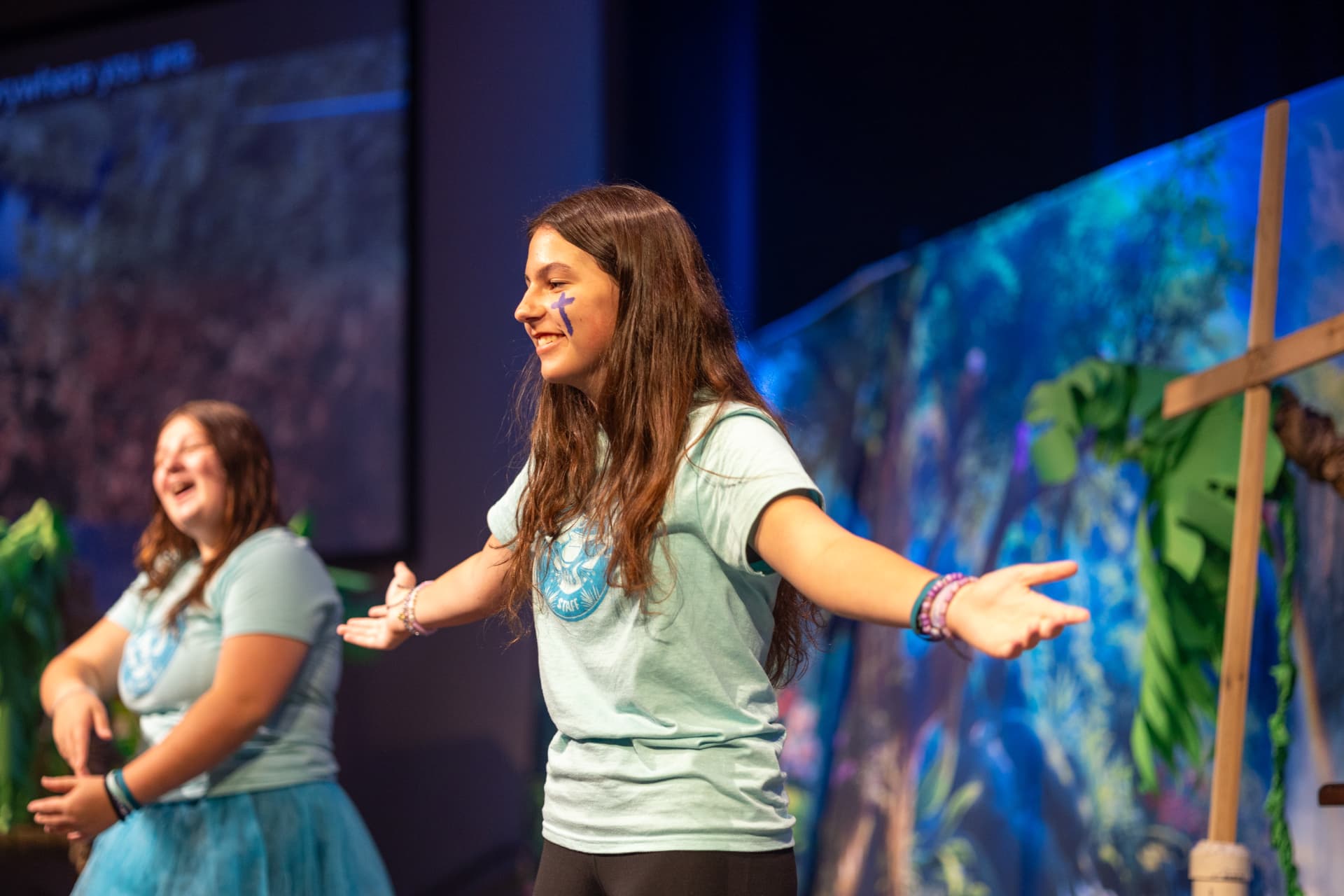Children participating in Sunlight vacation Bible school